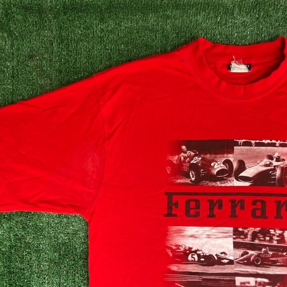 Vintage Y2K Ferrari Racing Shirt Formula 1 Uno F1 Team Tee - Picture 2 of 5